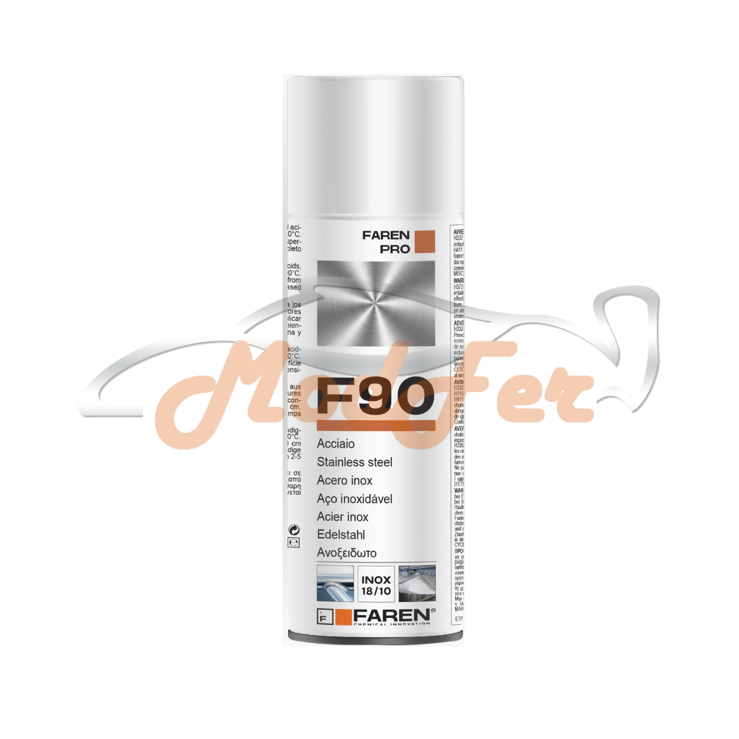 Faren - F90 Spray Acciaio Inox 18/10