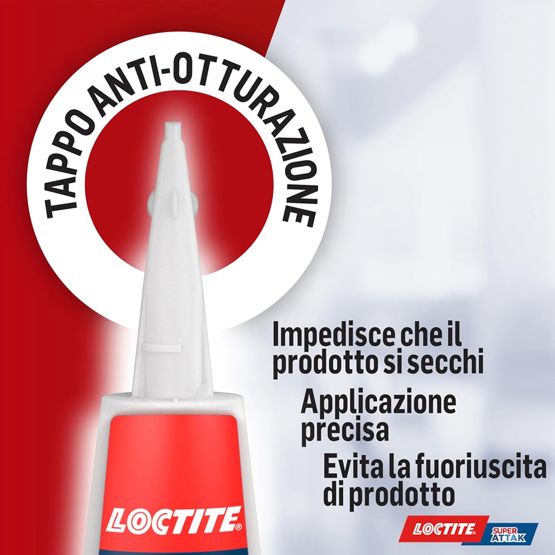 Colla Super Attak Precision Loctite GR.8