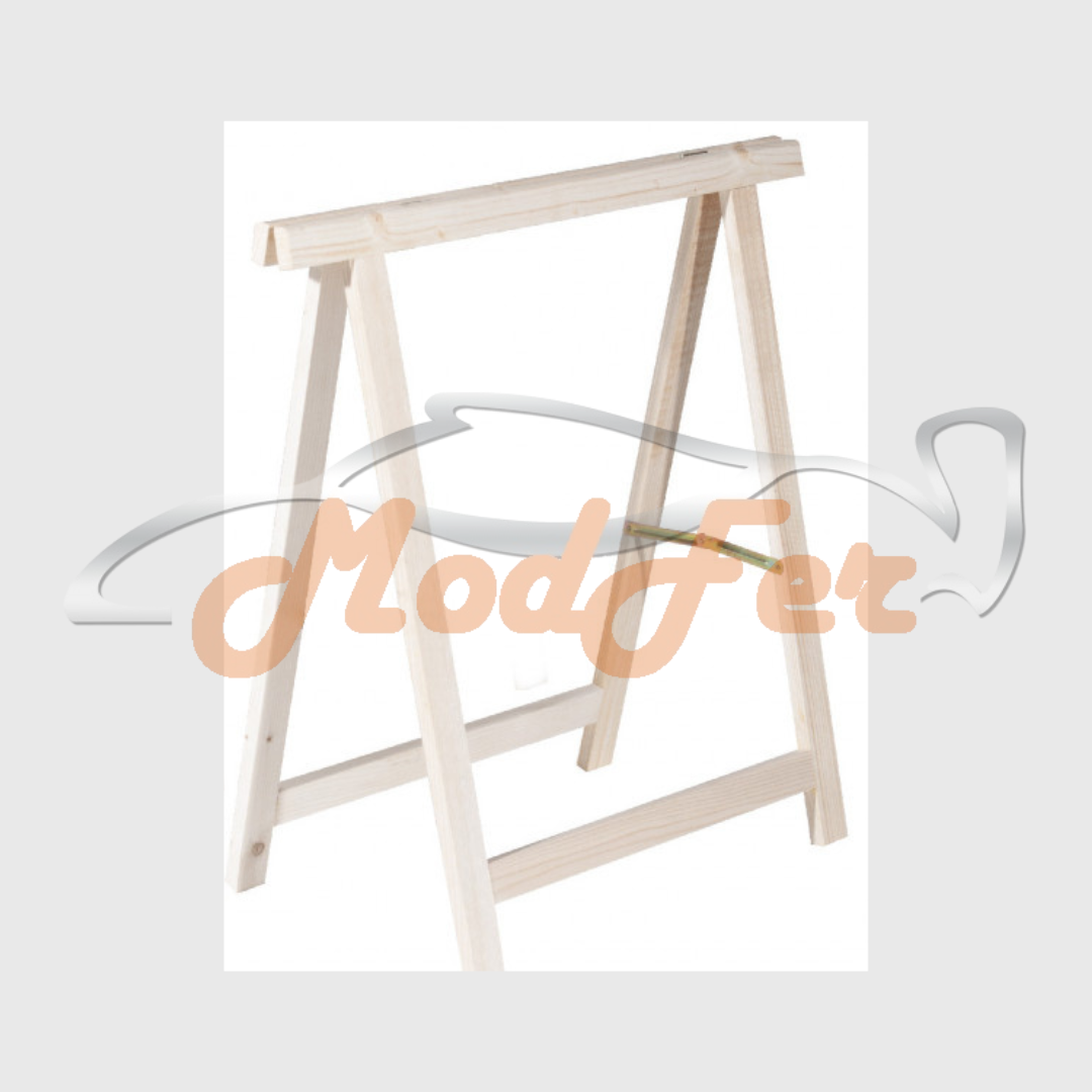 Cavalletto Pieghevole in Legno 75x75 Verdelook