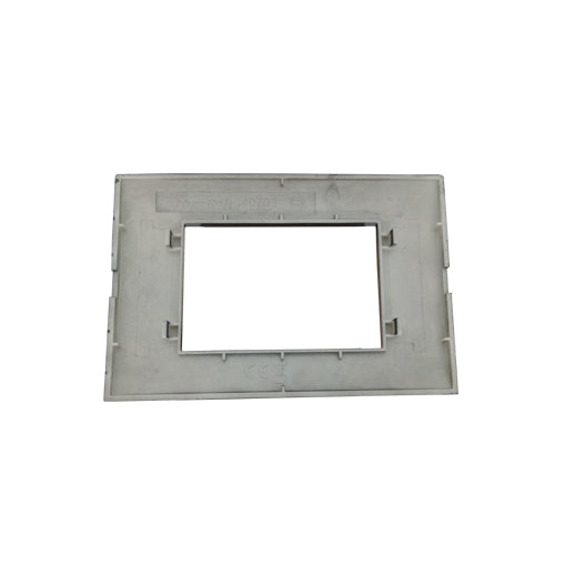 placca per interruttori economiche finitura argento linea max8 ecova