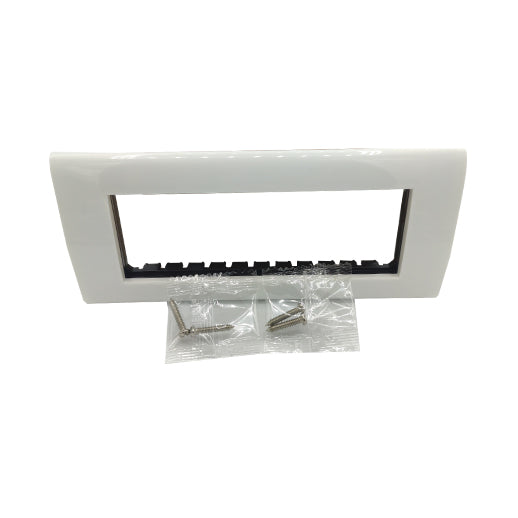 placca 4 moduli antracite max8 ecova 83602