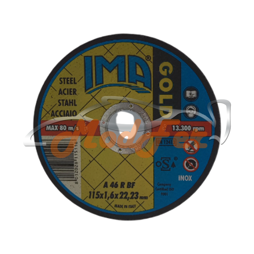 Disco da taglio acciaio 115 mm ima