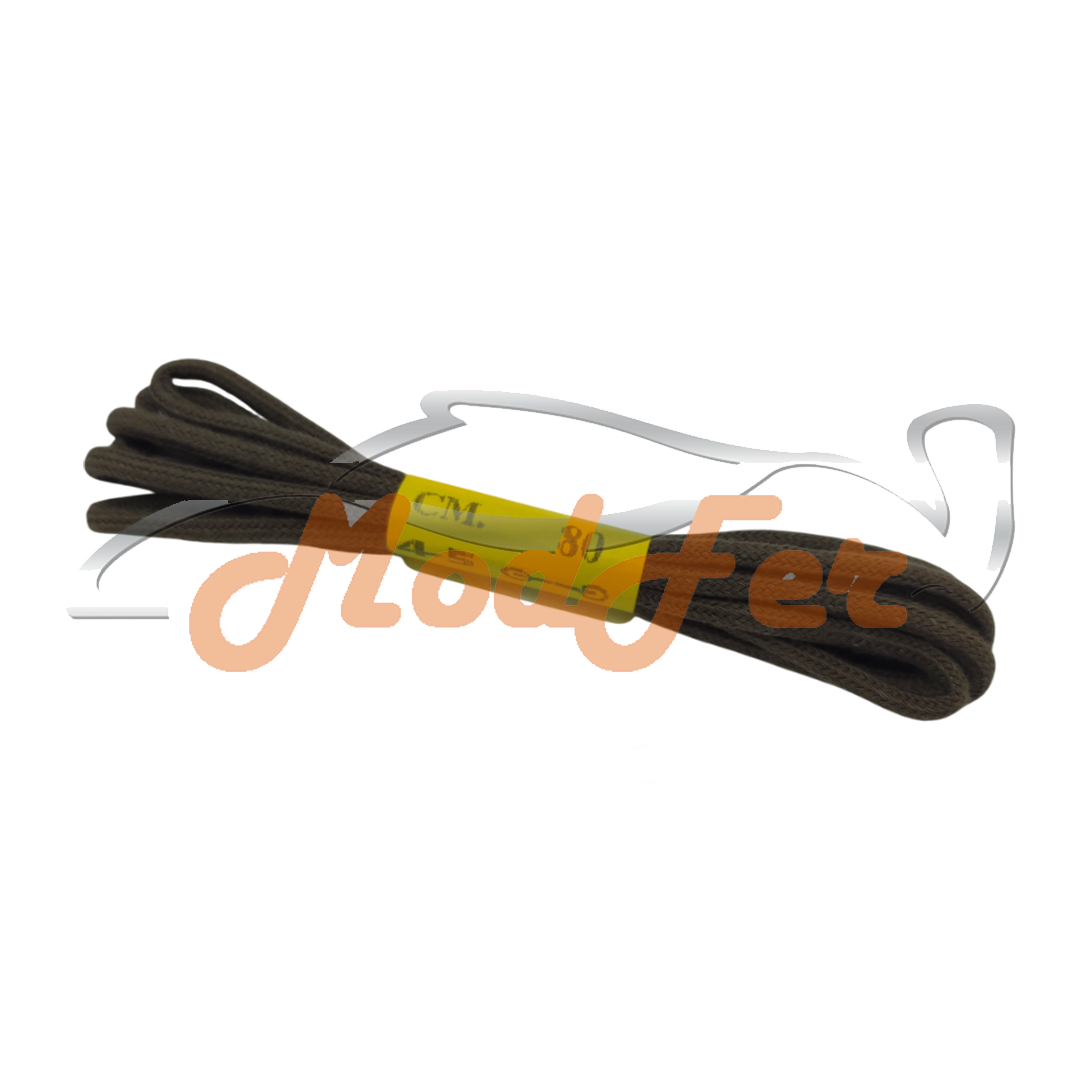 Foto Lacci marrone cacao tondo fino 80