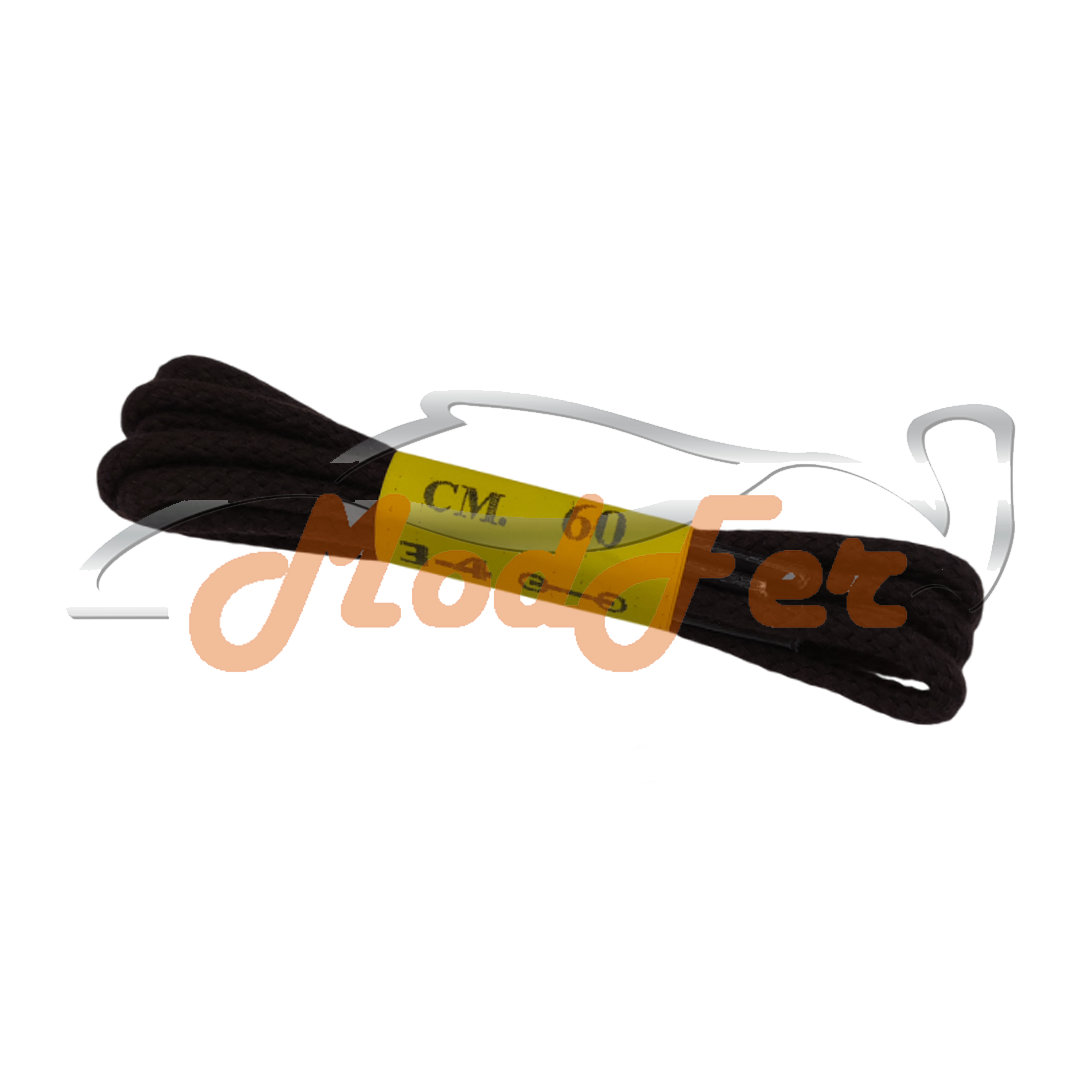 Foto Lacci marrone scuro tondo grosso 60