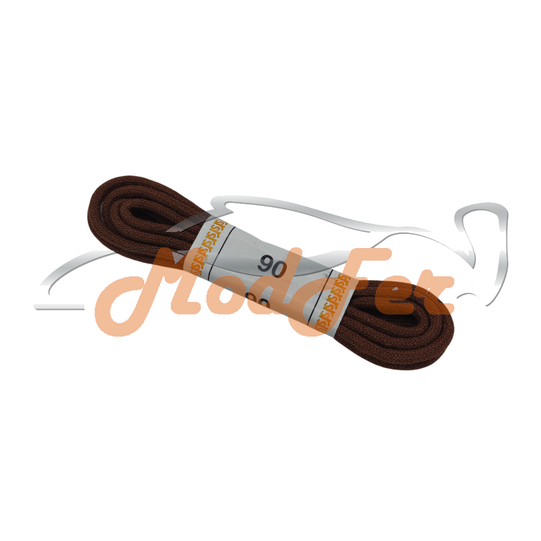 Foto Lacci tondo fino marrone 90 cm
