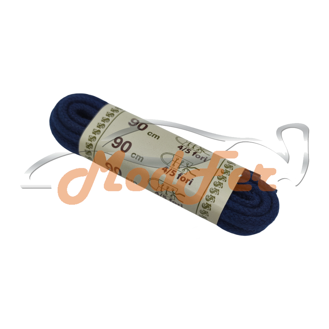 Foto Lacci tondo grosso blue 90 cm