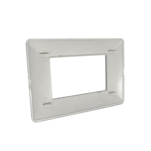 placca 3 moduli argento mapam M8003-05 compatibile con matix