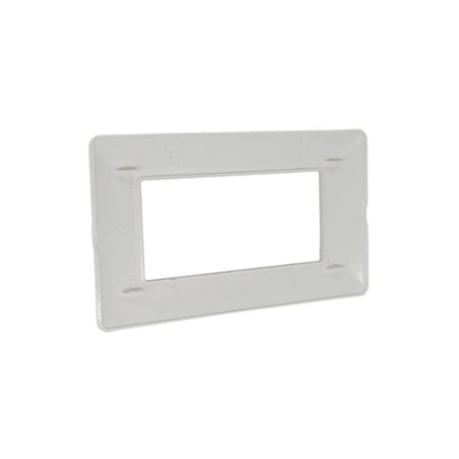 placca 4 moduli grigio scuro mapam M8004-01 compatibile con matix