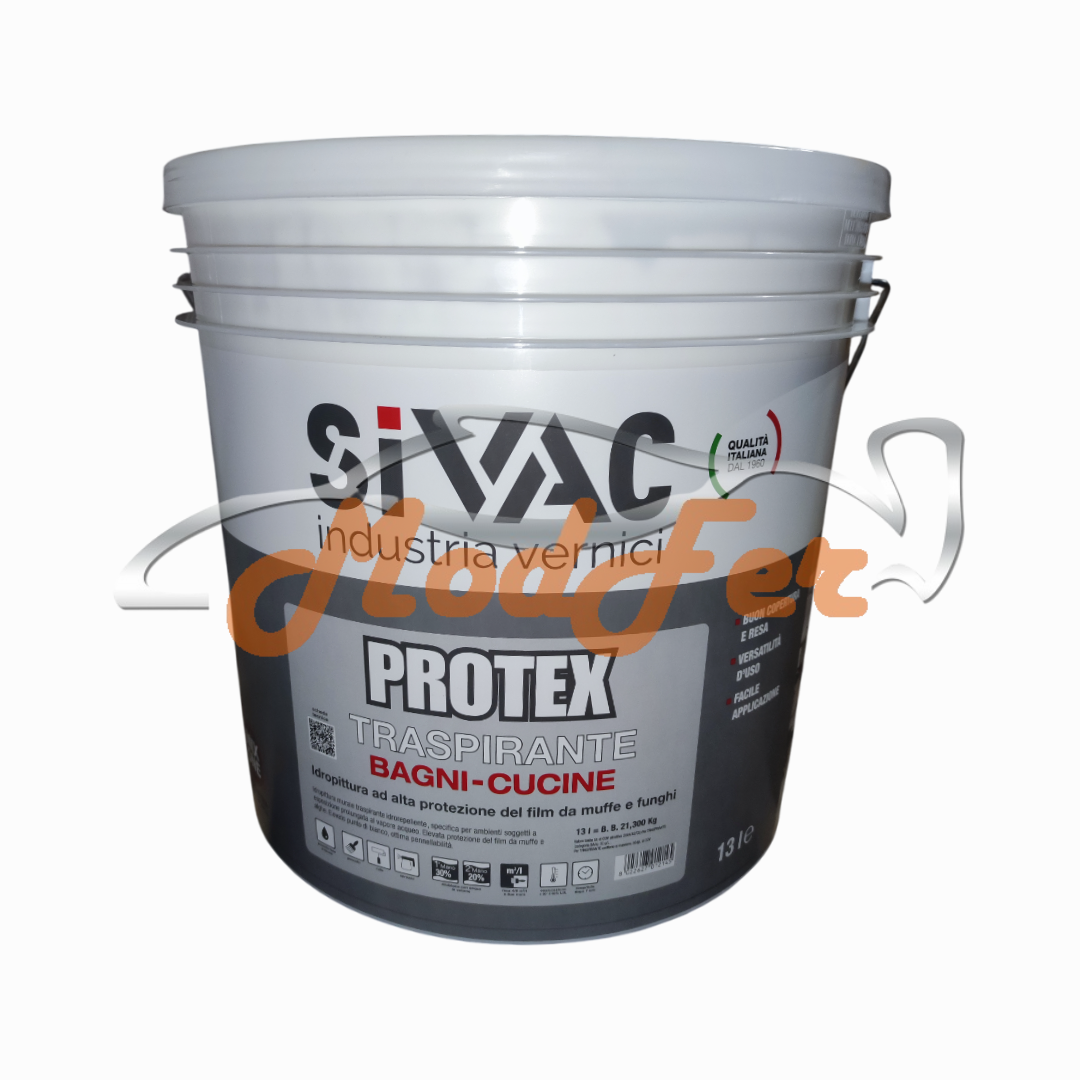 Idrorepellente Traspirante Bagni e Cucine 13LT SiVAC