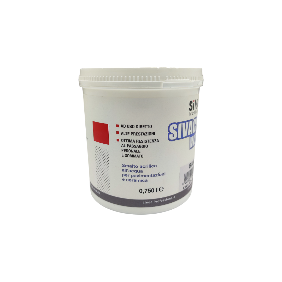 sivacfloor w22 smalto per pavimentazioni bianco pavw30/750