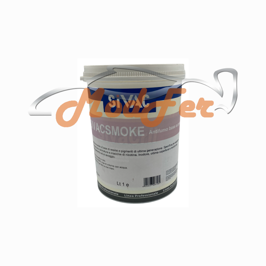 idropittura antifumo e inodore per muri interni sivacsmoke div051