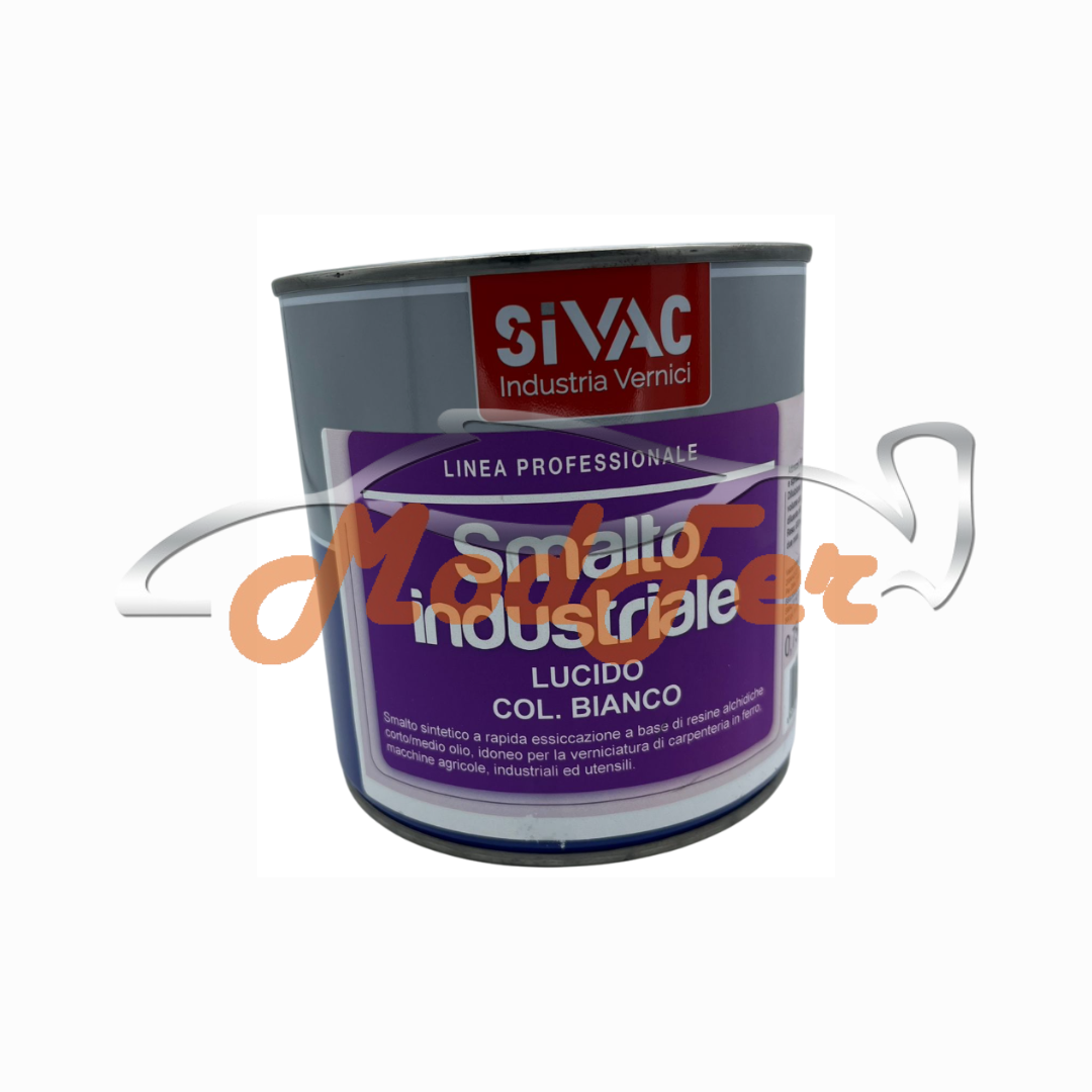 FOTO SiVAC Smalto_industriale_lucido_bianco SOL070/750