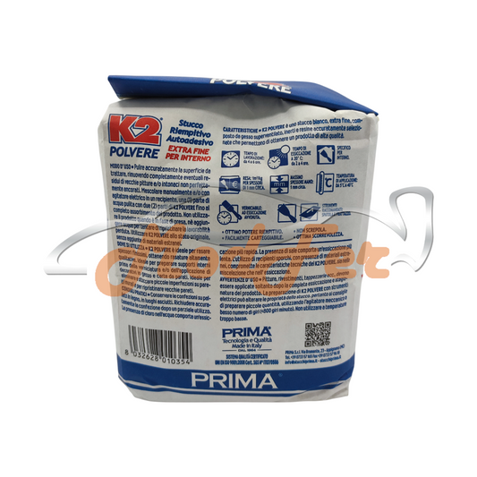 Foto stucco k2 in polvere kg. 2,5