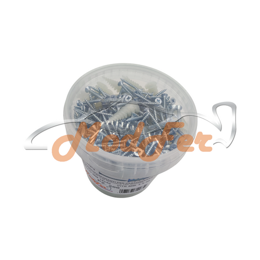 Tasselli Autoperforanti per Cartongesso con Vite 15x40 MM.