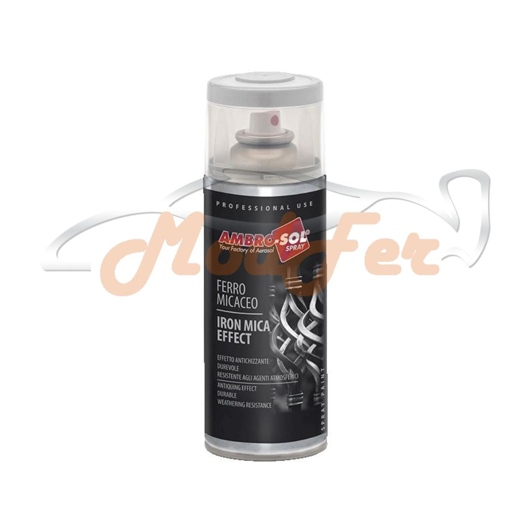 Smalto Spray Effetto Ferro Antico Micaceo Ambro-Sol