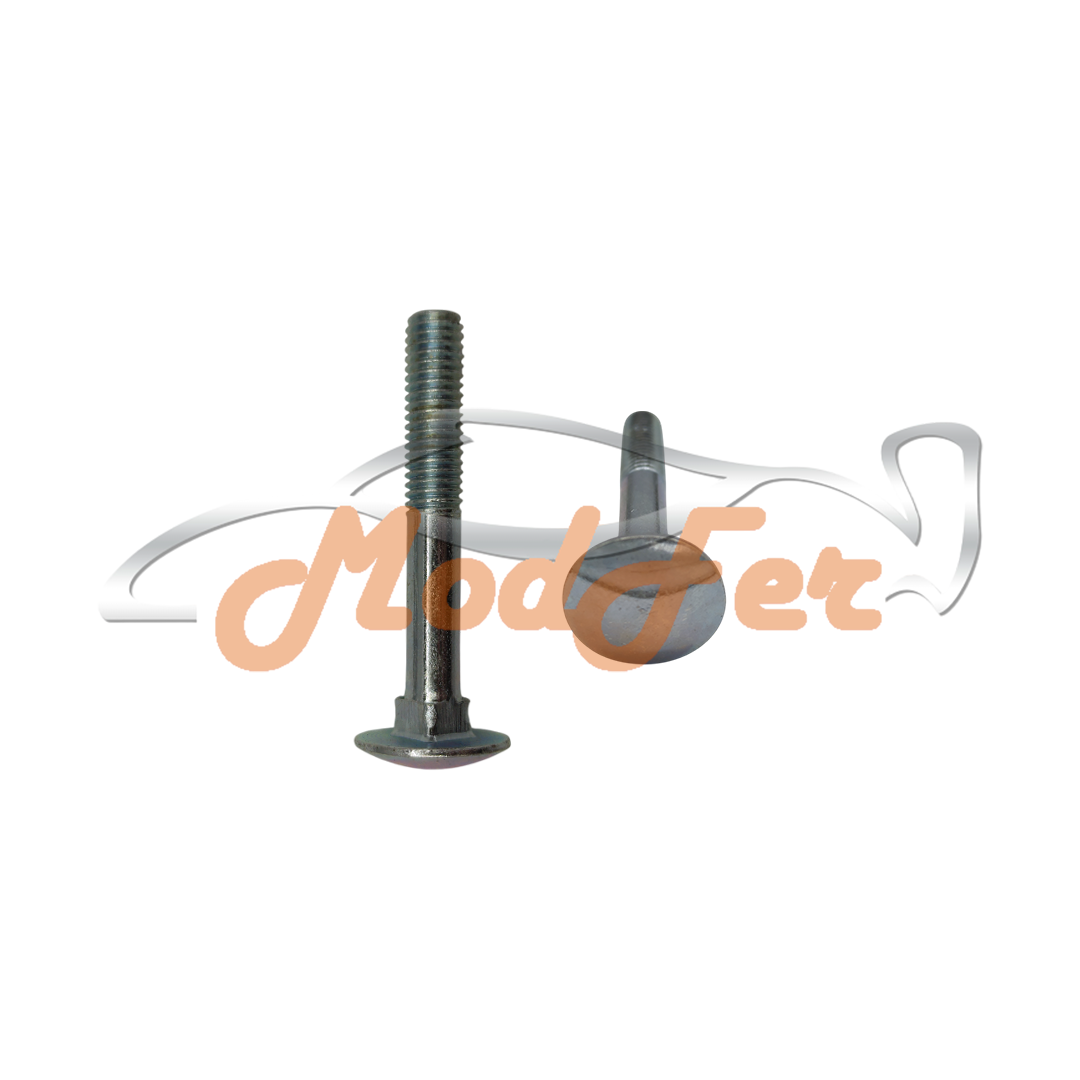 Vite Metallo Testa Tonda Quadro Zincata