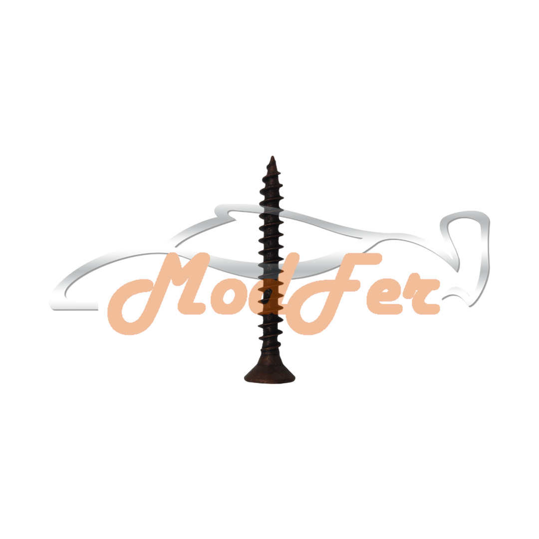 Vite truciolare testa piana bronzata