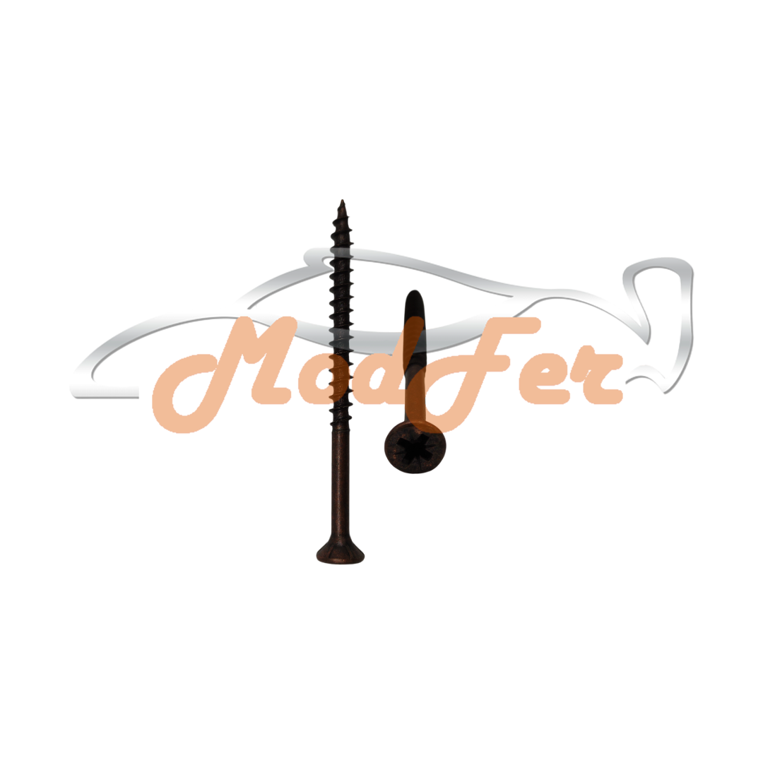 Viti bronzate parzialmente filettate