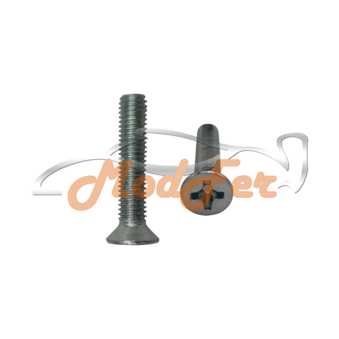 Viti metallo testa svasata piana