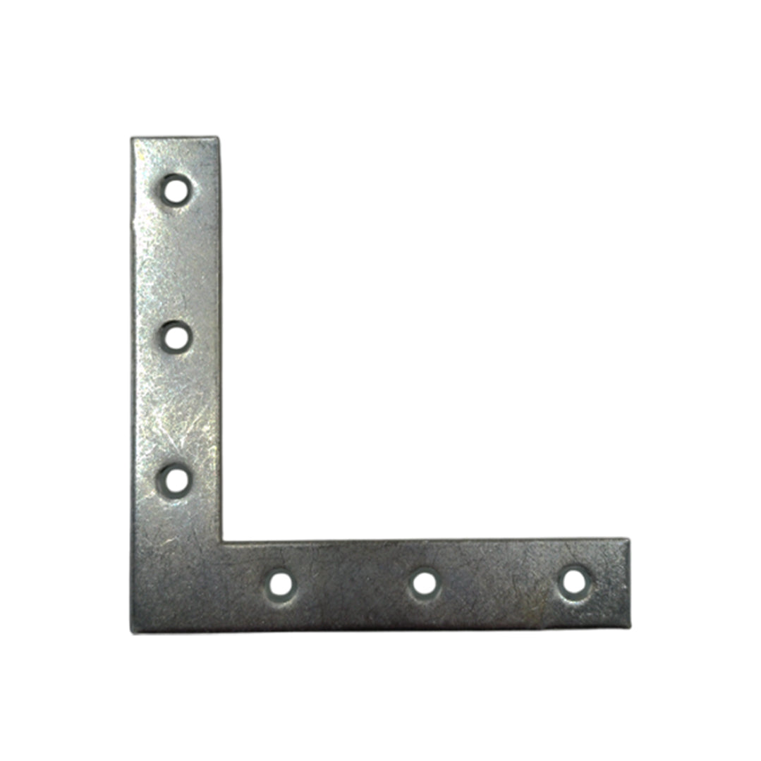 Angolo di rinforzo pesante zincato Sipa CM.16x16 per applicazioni strutturali esigenti su legno e metallo