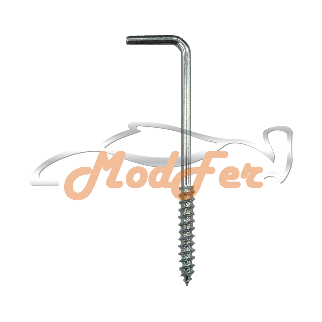 cancani a vite zincato 20x80 mm.