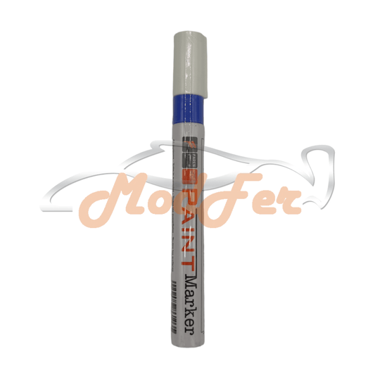 foto faren paint marker blu