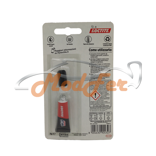 loctite super attak power gel resistente 3 gr