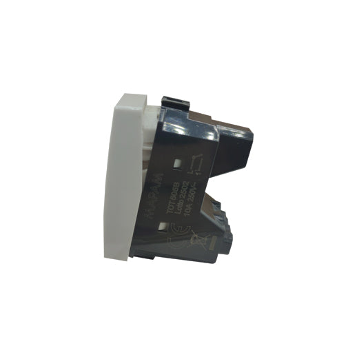 pulsante unipolare bianco 505b/matix bianco mapam