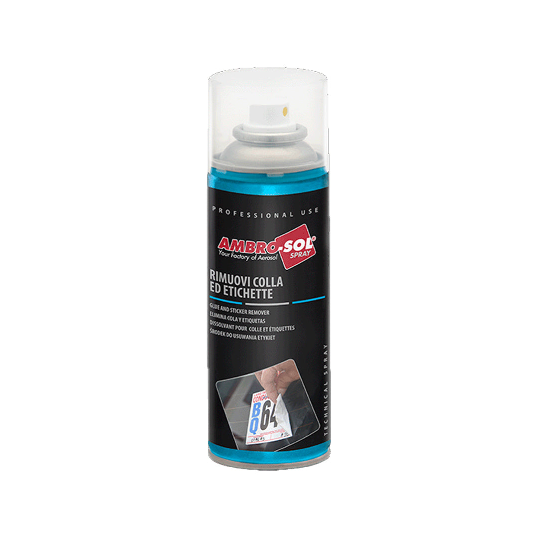 Bomboletta spray rimuovi colla ed etichette 200ml – Ambro-Sol P304