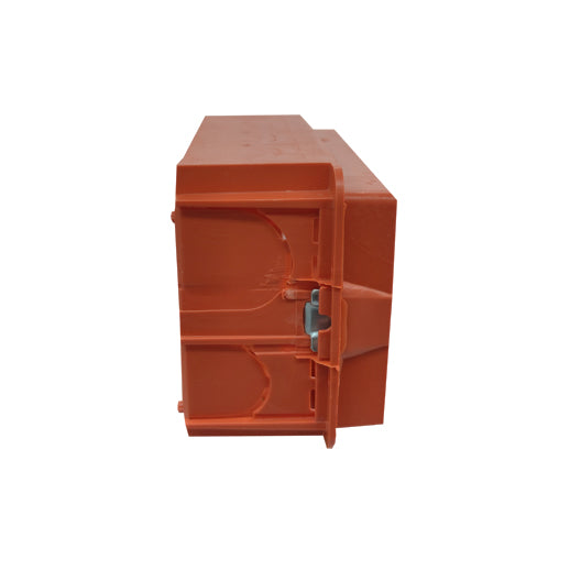 Scatola elettrica da incasso 4 posti Ecova 137x74x53,5 mm con grado di protezione IP40, vista laterale