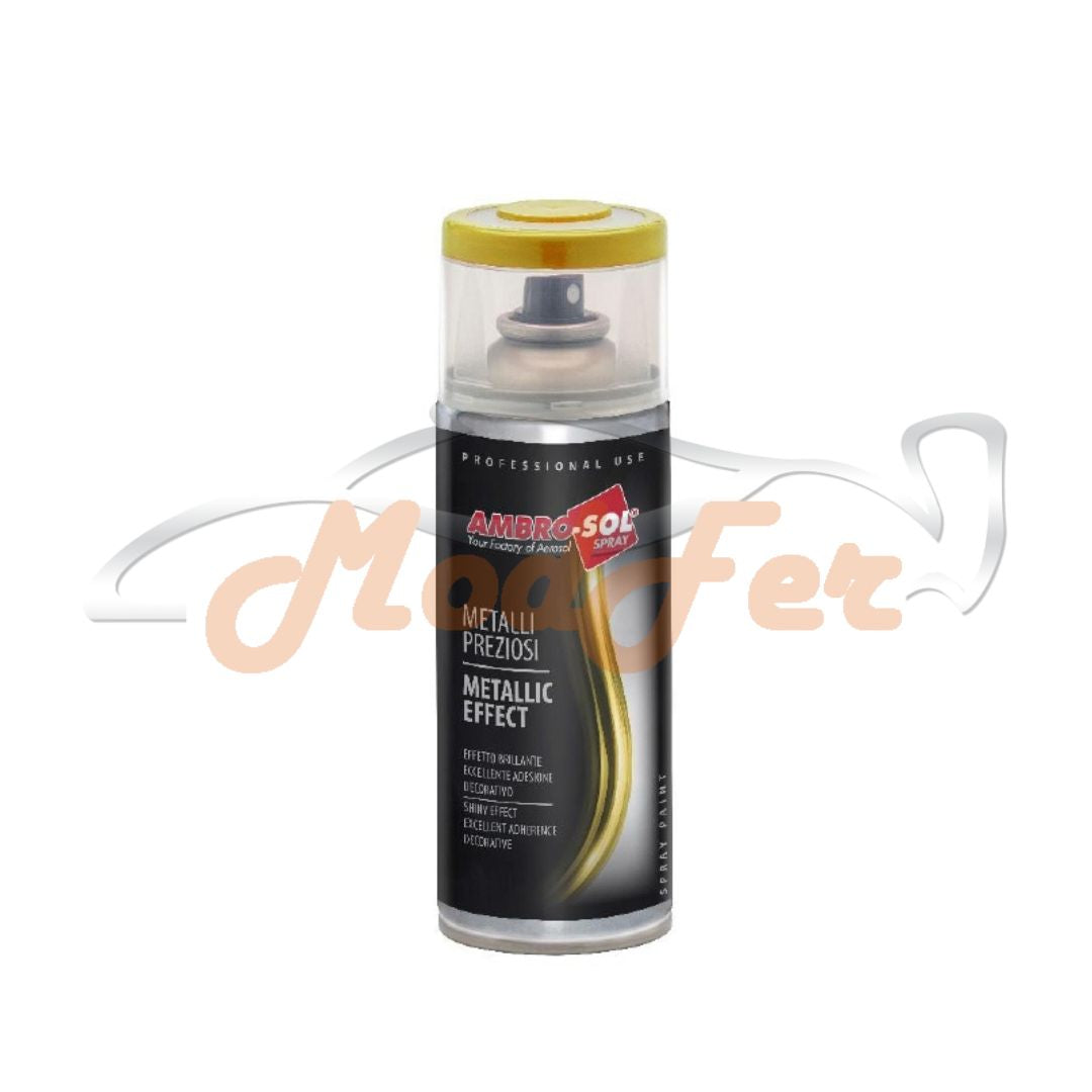 smalto spray ambrosol metalli preziosi specchiante oro
