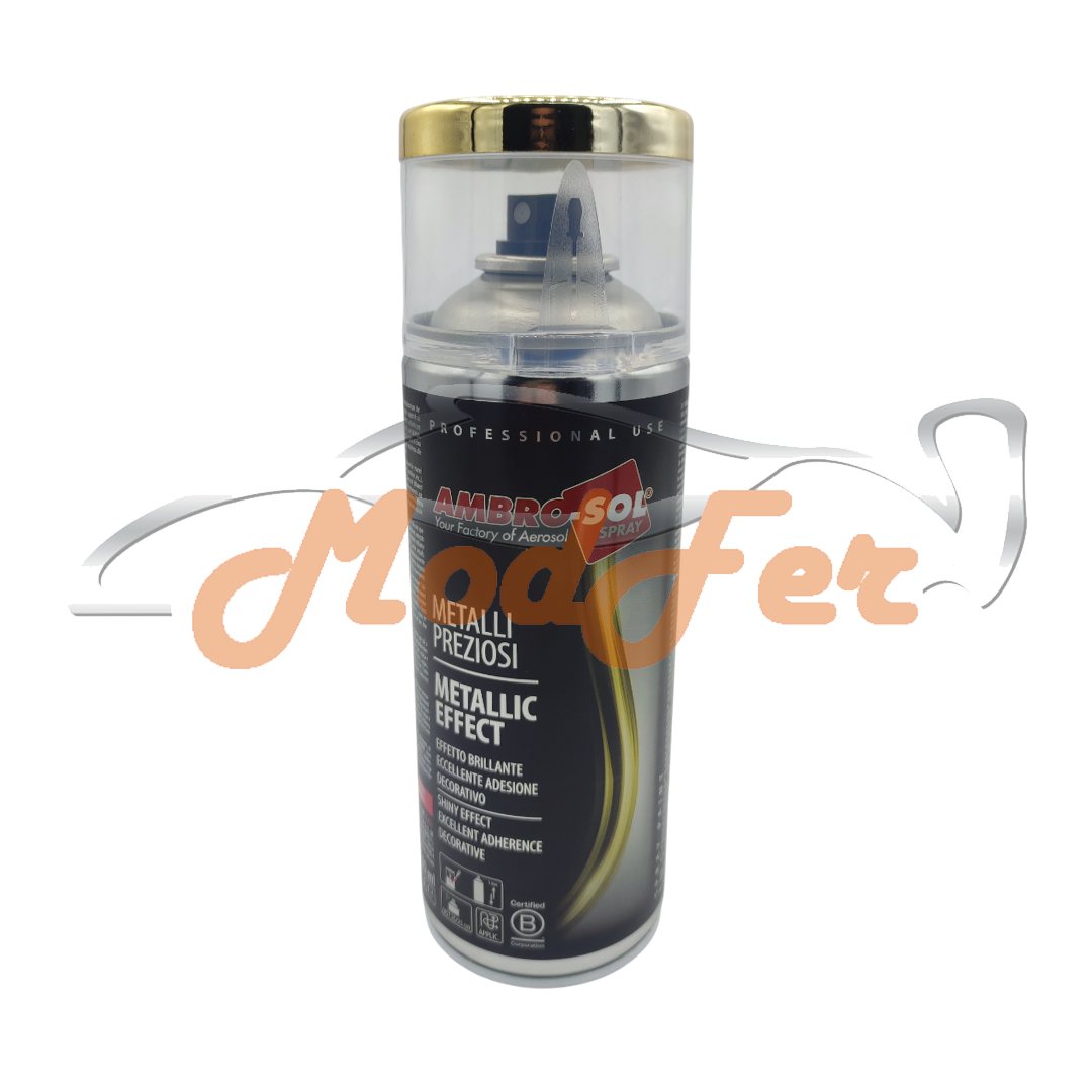 smalto spray ambrosol oro pallido
