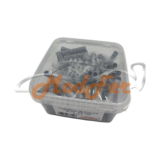 tasselli in nylon per supporti pieni e forati m10 14 mm