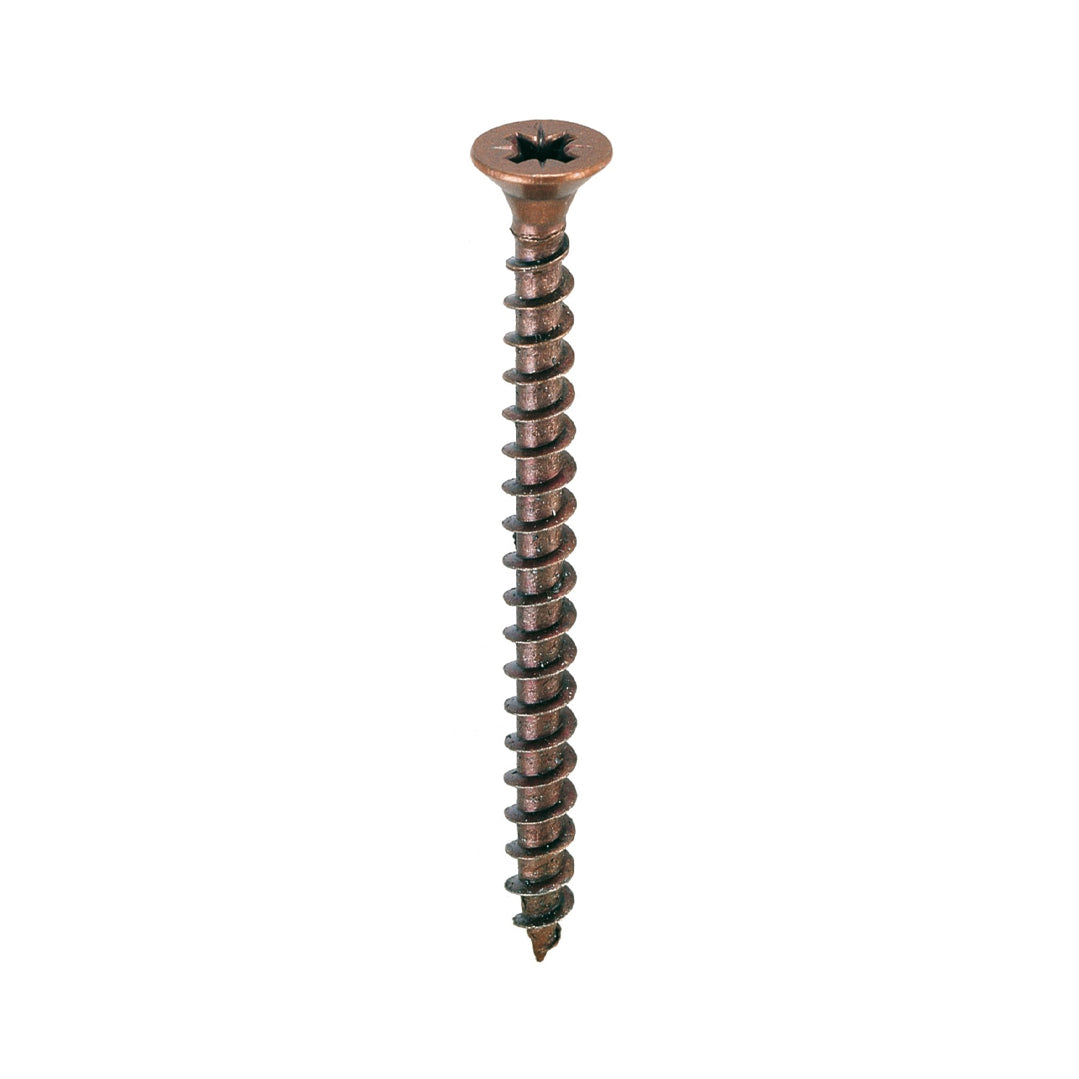 Viti per pannelli truciolari testa svasata piana 2,5x25mm confezione 100 pezzi