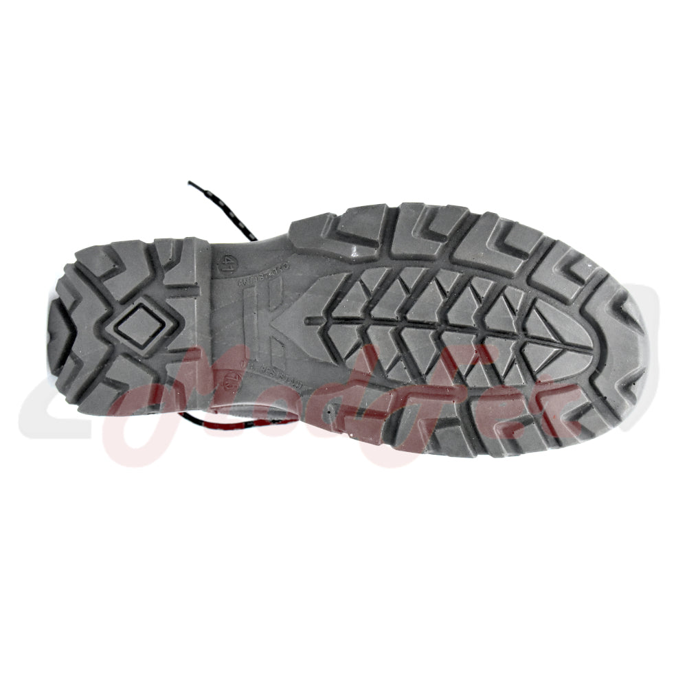 Scarpe Antinfortunistiche Alte in Pelle Nera 45 Active Gear
