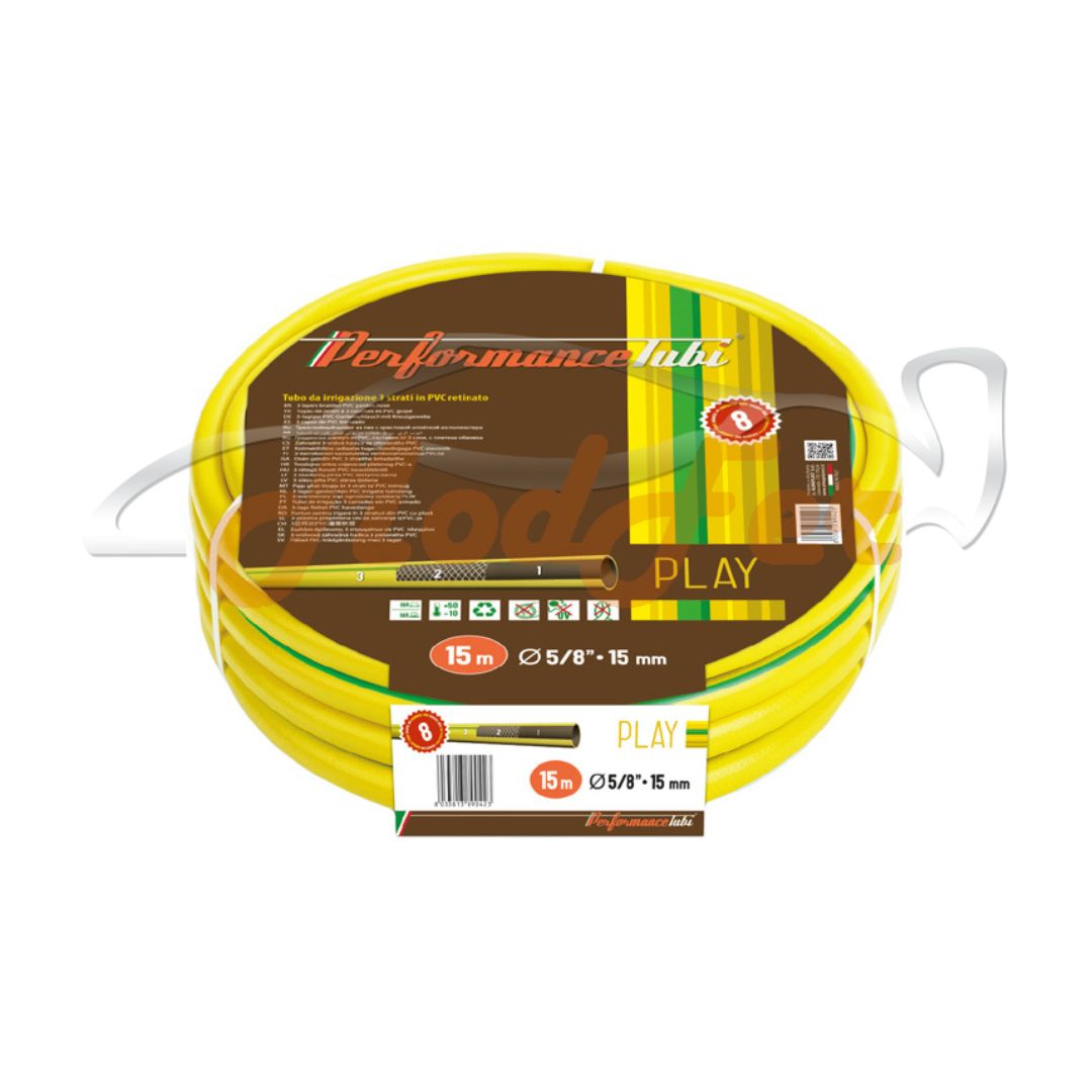 Tubo da Irrigazione Play 5/8 3 Strati 15MM 15MT Almaplast