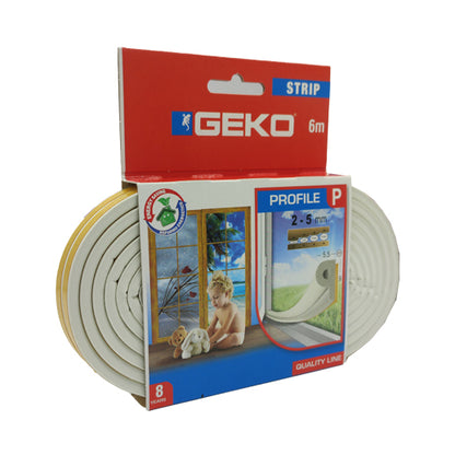 Parafreddo Adesivo in Gomma EPDM Tipo P Bianca