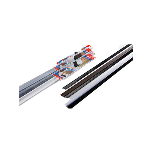 paraspifferi adesivo con spazzola rigida bianco geko