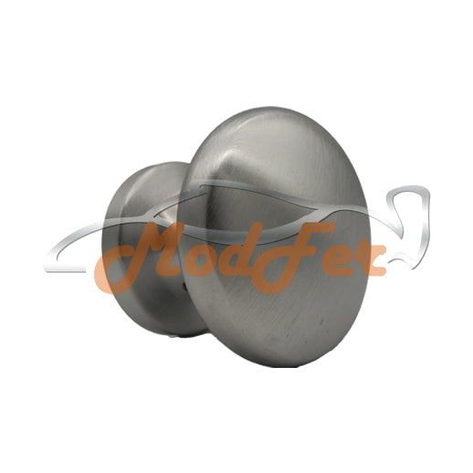 pomolo mariva ideal per porte, diametro 65, cromato satinato, design elegante e moderno