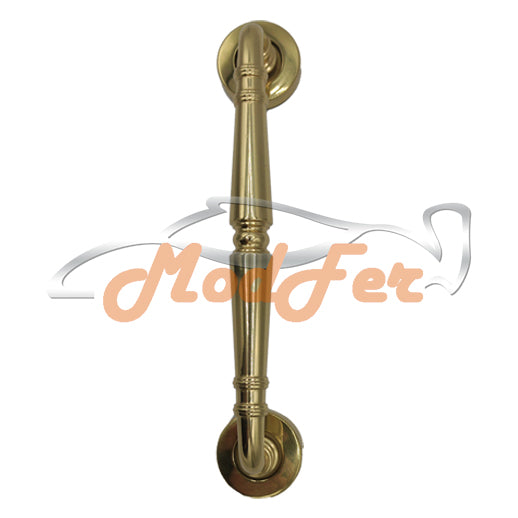 mariva maniglione aurelia in ottone lucido, maniglia moderna elegante e resistente