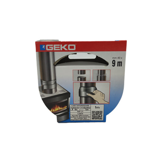 nastro adesivo in alluminio resistente alle alte temperature geko smoke