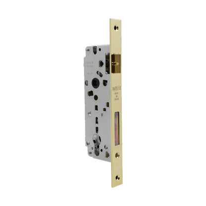 Serratura da infilare per porte in legno entrata 60mm acciaio nichelato Wally 262BQ-60-OL