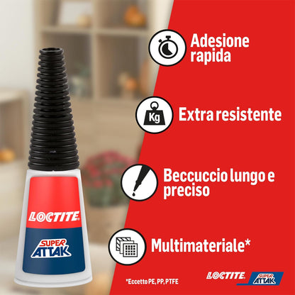 Colla Super Attak Precision Loctite GR.8