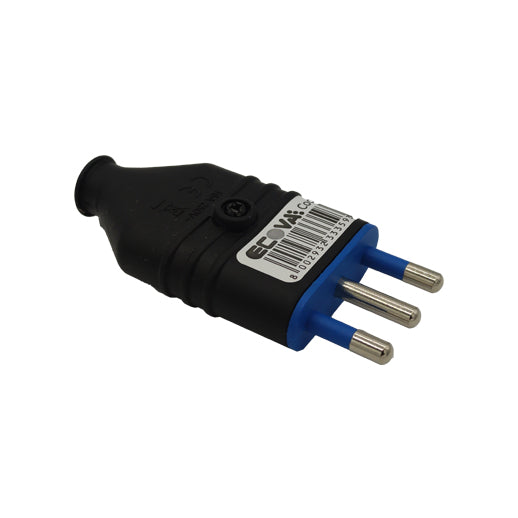 spina 16a nera antischiacciamento ecova