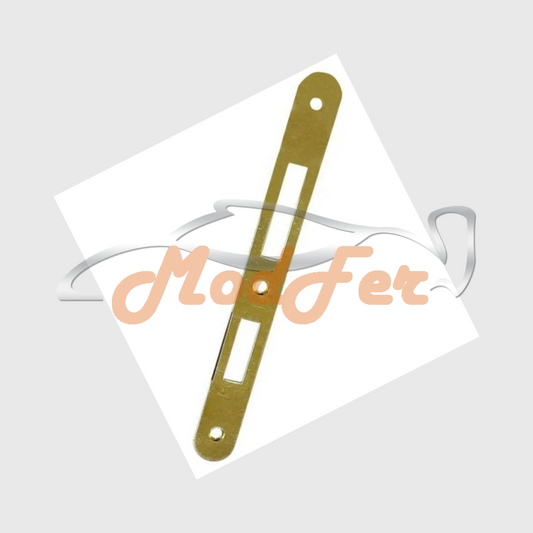 Contropiastra 200 Ottone Lucido Bonaiti