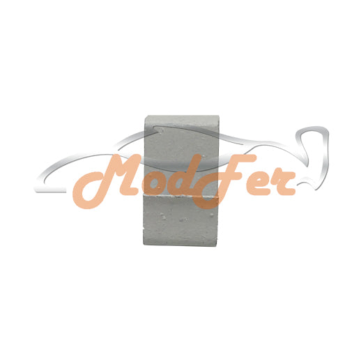 gancio bianco per tenda su serramenti in alluminio senza dover forare