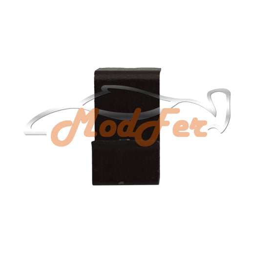 gancio marrone per tenda su serramenti in alluminio senza dover forare