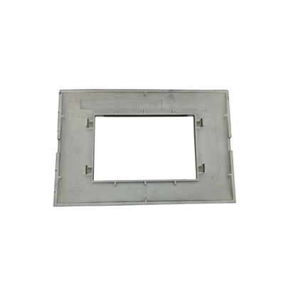 placca per interruttori economiche finitura argento linea max8 ecova