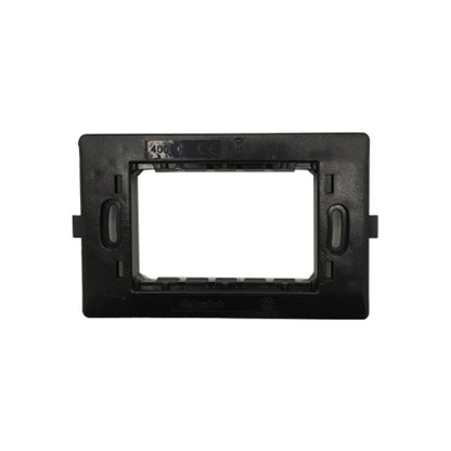 supporto nero con viti di fissaggio linea max8 ecova