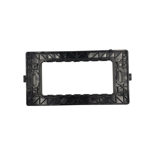 supporto 4 posti nero con viti linea max8 ecova